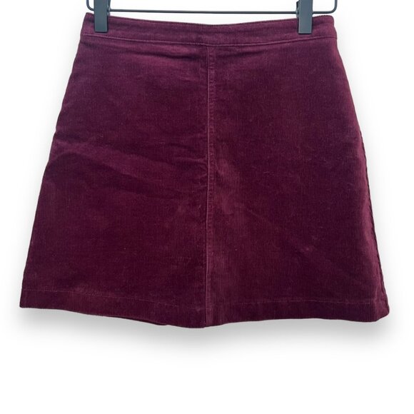 Forever 21 Dresses & Skirts - Forever 21 burgundy corduroy skirt
